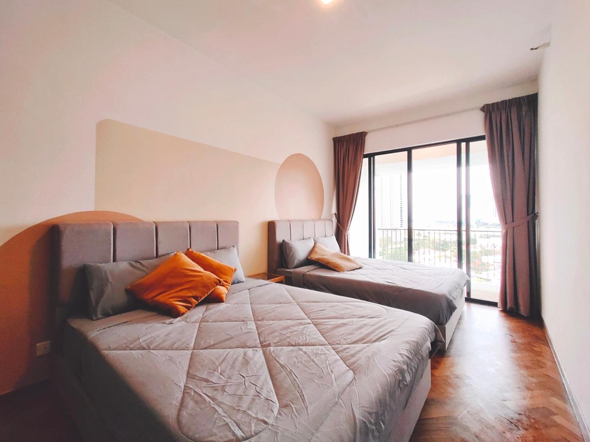 The Landmark By Katana 3Br To 4Br Luxury Seaview Landmark Homestay At Gurney 15-16Pax 无敌海景套房 Tanjung Tokong Kültér fotó