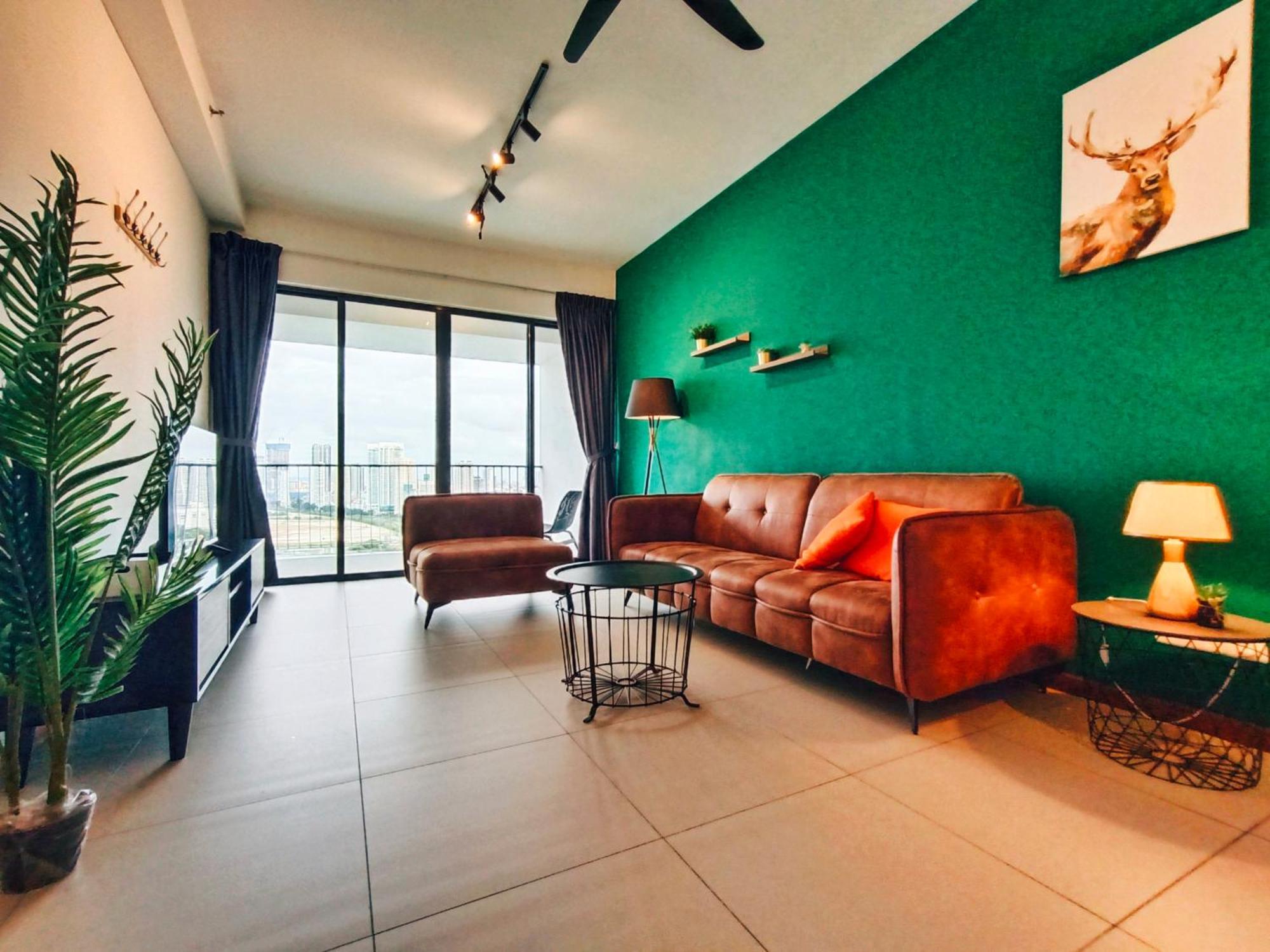 The Landmark By Katana 3Br To 4Br Luxury Seaview Landmark Homestay At Gurney 15-16Pax 无敌海景套房 Tanjung Tokong Kültér fotó