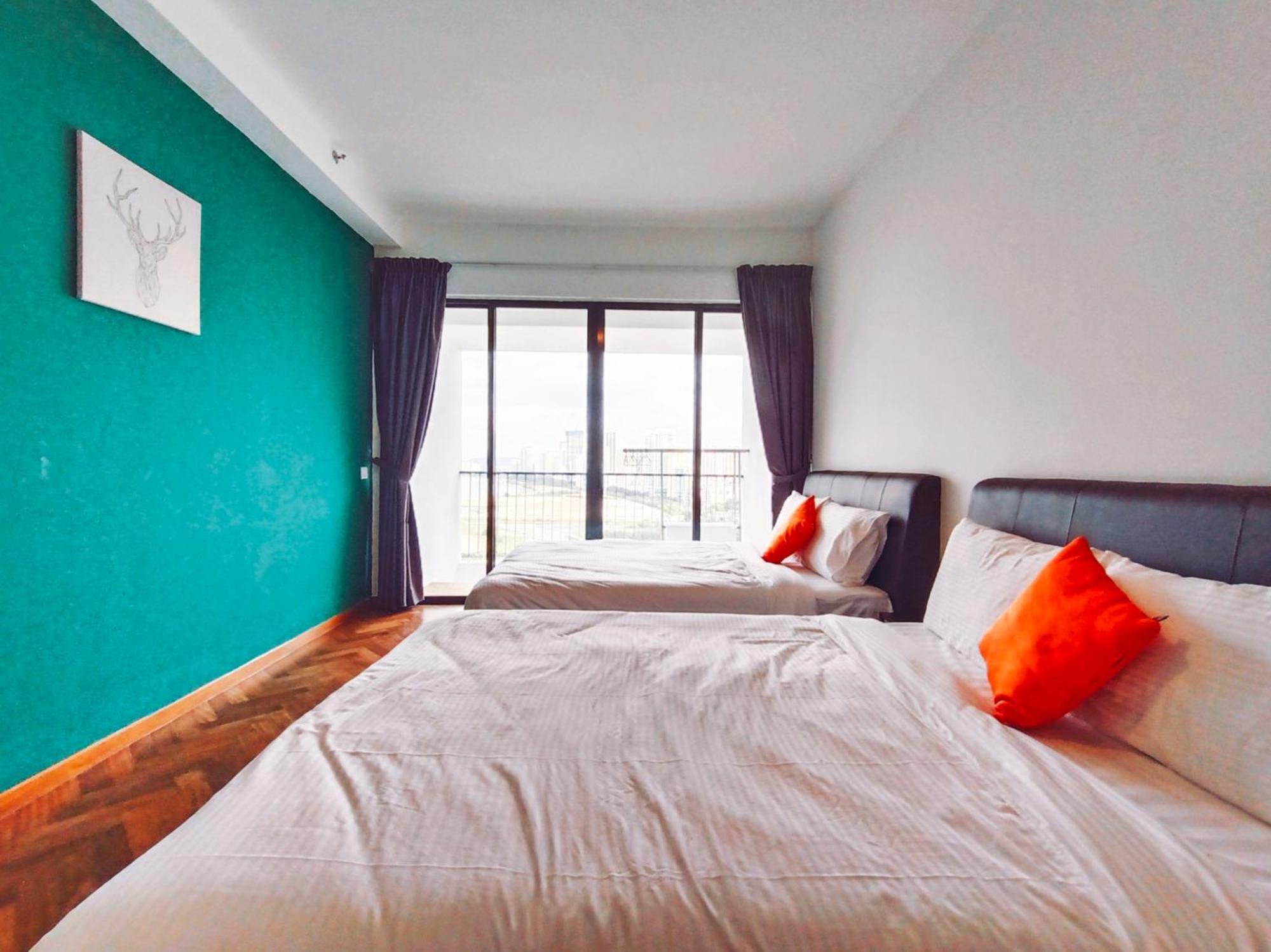 The Landmark By Katana 3Br To 4Br Luxury Seaview Landmark Homestay At Gurney 15-16Pax 无敌海景套房 Tanjung Tokong Kültér fotó